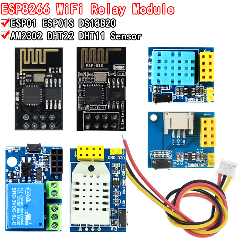 Dht11 - Módulo de relé WiFi ESP8266, Controlador