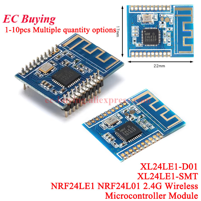 Módulo de comunicación inalámb - Nrf24L01 reseña y precio