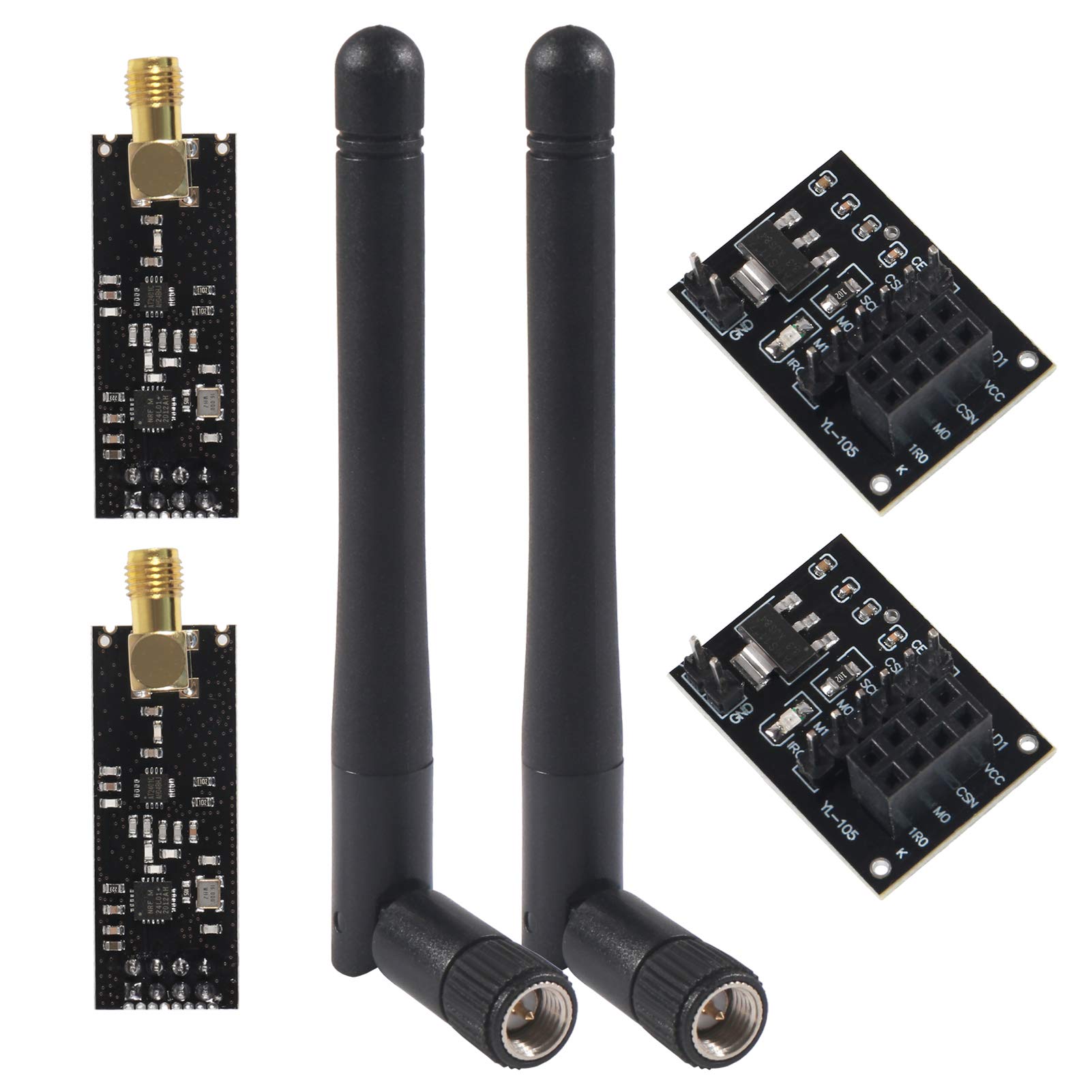 Módulo transceptor inalámbrico - Nrf24L01 reseña y precio