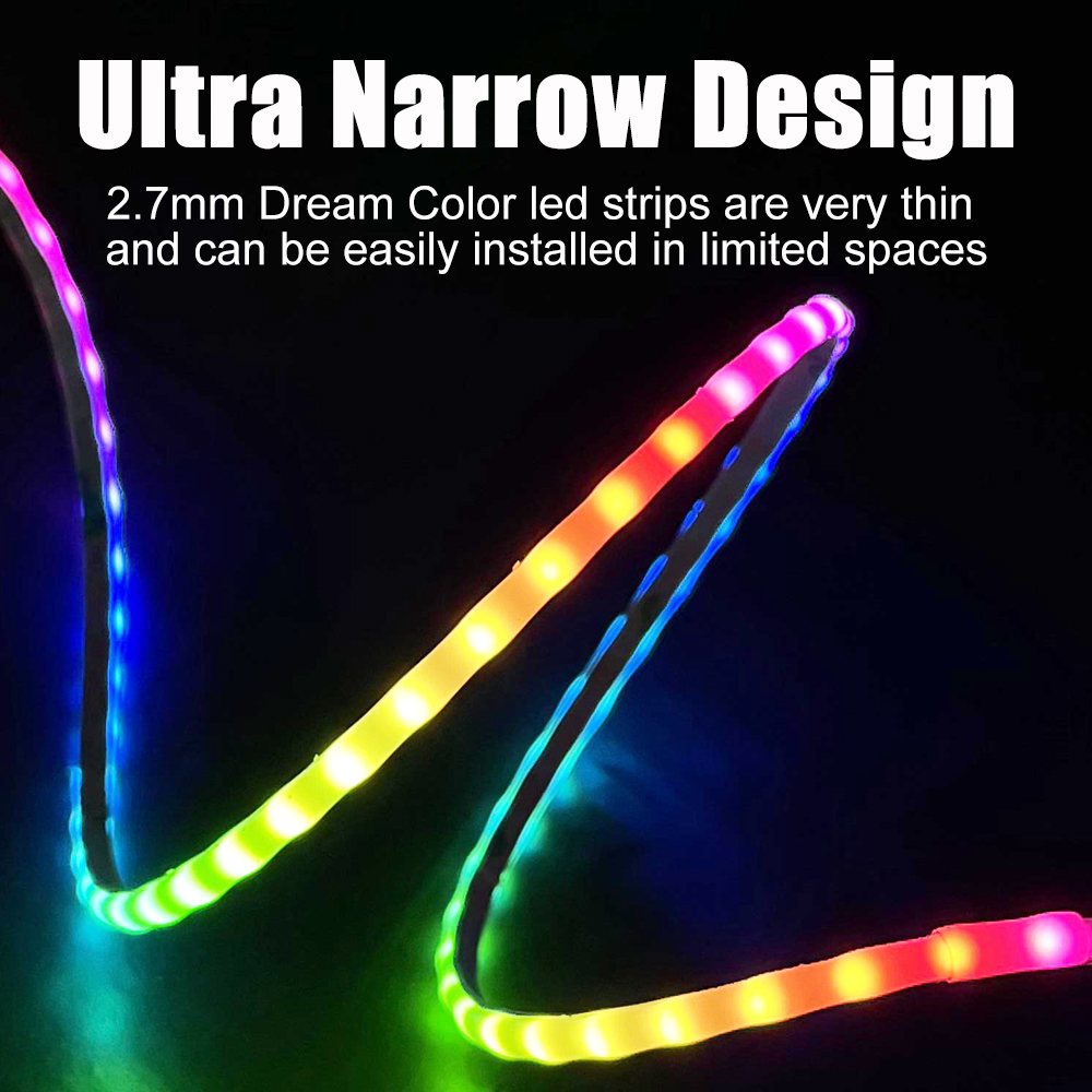 Tira de luces LED COB ultrestr - Ws2812B Strip 5V reseña y precio