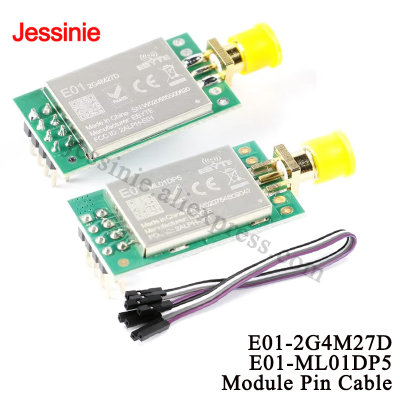Módulo Inalámbrico E01-2G4M27D - Nrf24L01 reseña y precio