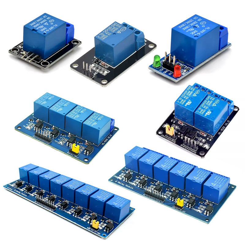 Módulo de relé de 5V 1 2 4 6 8 - Relay Module 4 Channel reseña y precio
