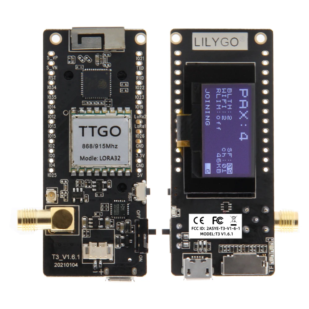 LILYGO ®   TTGO LoRa32 V2.1_1. - Sd Card Module reseña y precio