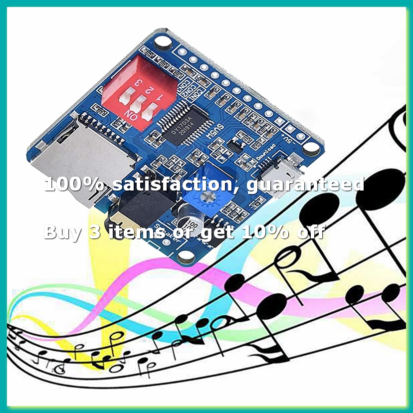 Módulo de reproducción de voz  - Sd Card Module reseña y precio