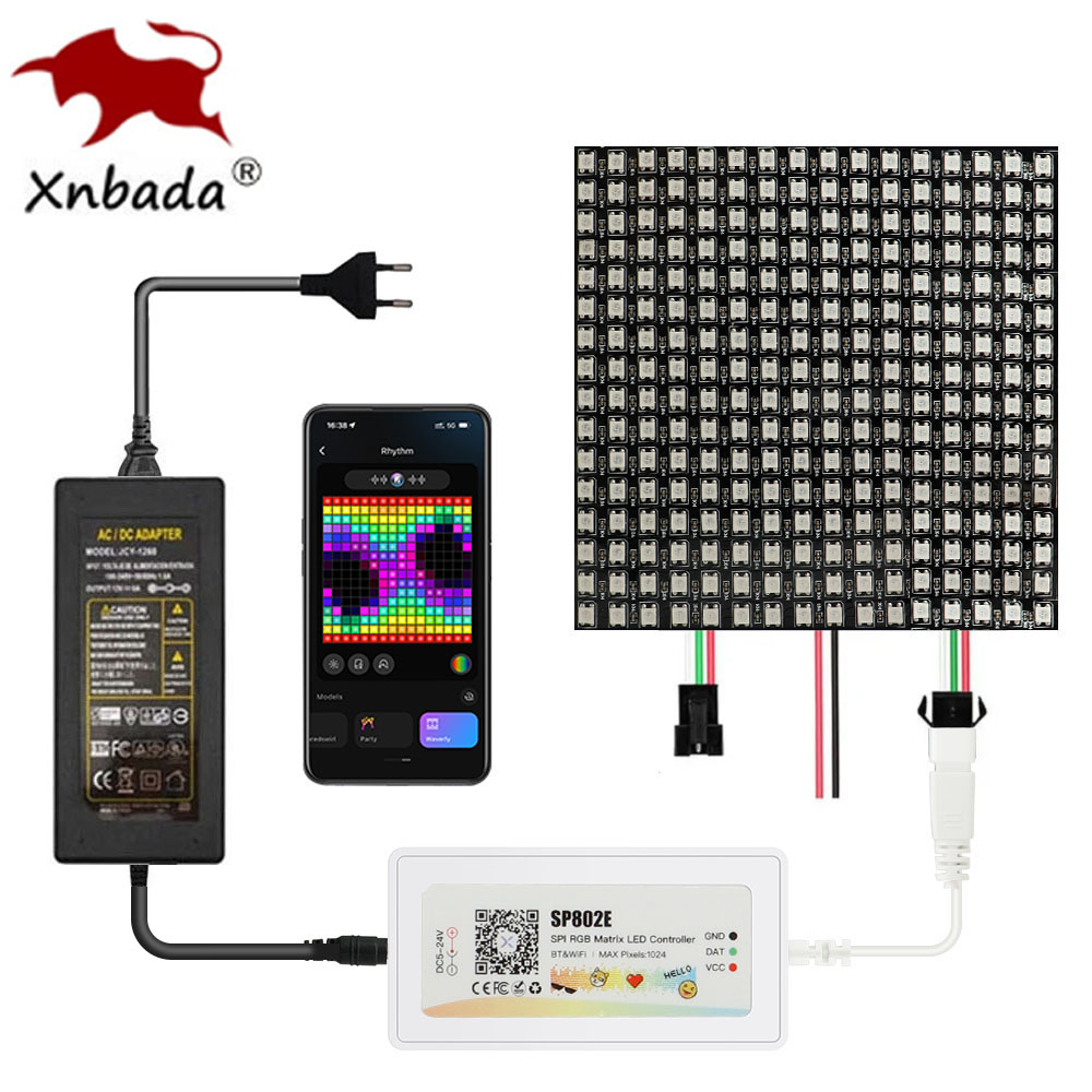 WS2812B WS2812 RGB LED Digital - Ws2812B Strip 5V reseña y precio