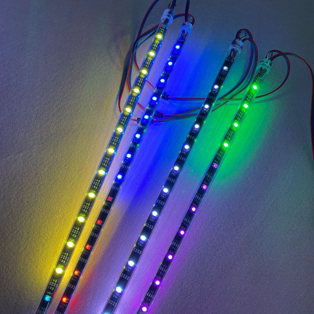 DC5V WS2812B 64leds/M tubos de - Ws2812B reseña y precio