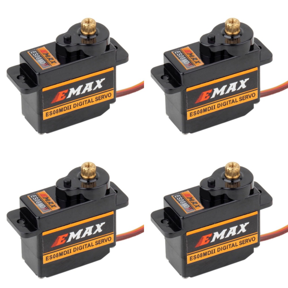 Servo Digital EMAX ES08MDII ES - Servo Sg90 reseña y precio