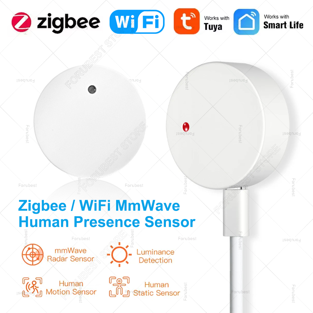 ZigBee Wifi MmWave presencia h - Pir Motion Sensor reseña y precio