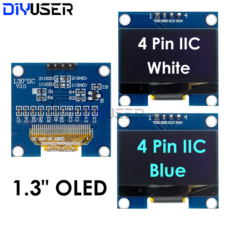 Módulo de Pantalla OLED IIC DI - Ssd1306 reseña y precio
